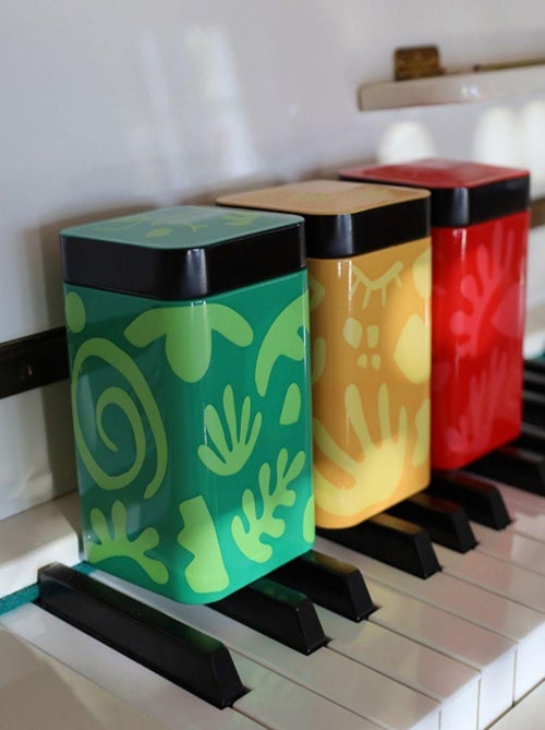 Boite métallique pour le thé ou le café Opera - Kiabi