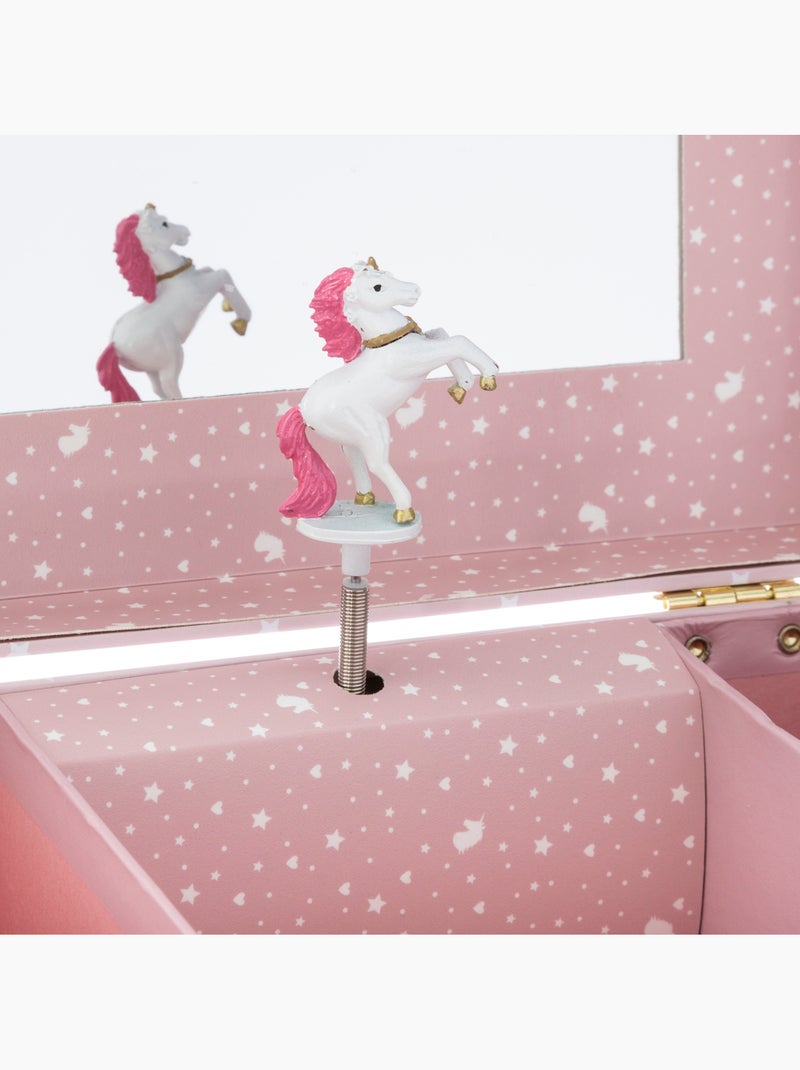 Boîte musicale LICORNE Rose - Kiabi