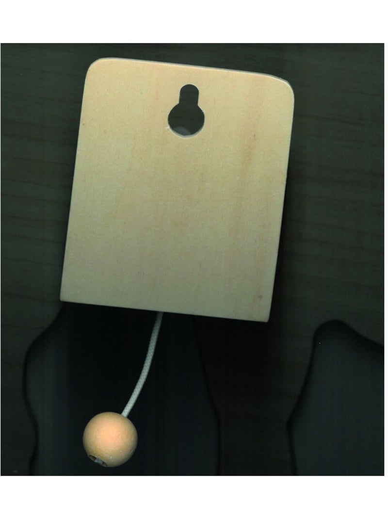 Boite musicale murale lune Beige - Kiabi