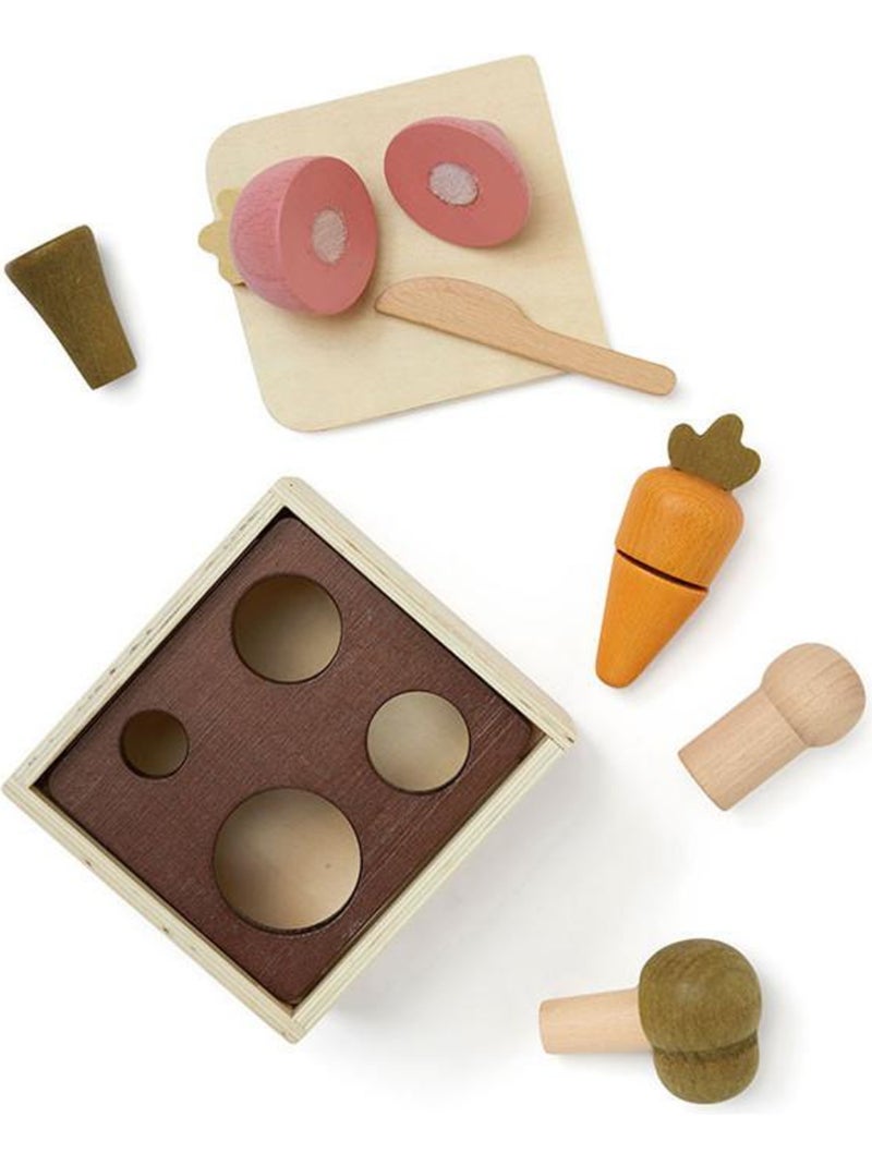 Boîte potager Kid's Hub en Bois de hêtre FSC® Multicolore - Kiabi