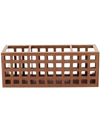 Boite rangement bureau en bois 24cm