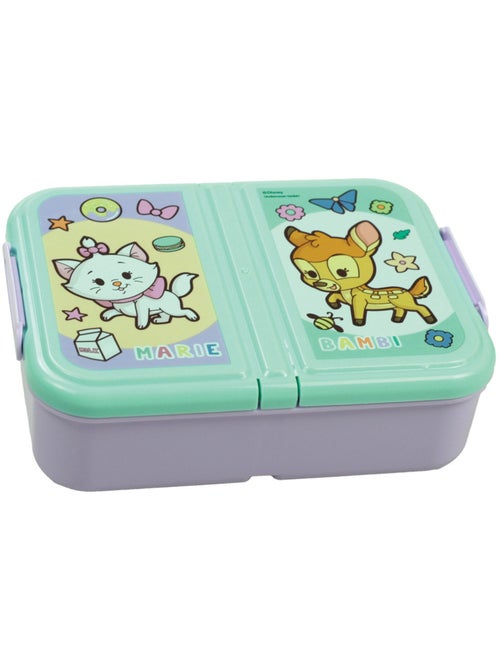 Boîte repas 3 compartiments 'Marie' Bambi – 18 x 13,5 cm – Disney - Kiabi