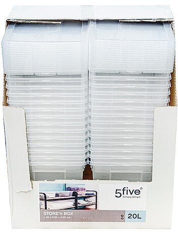 Boîte transparente 20L STORE N' BOX