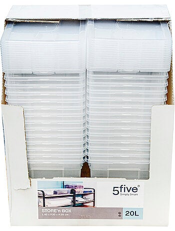 Boîte transparente 20L STORE N' BOX