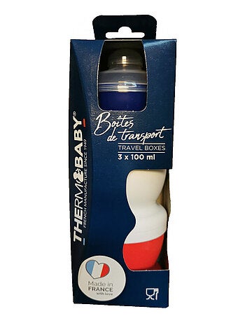Boite transport de lait avec couvercles