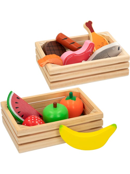 Boîtes alimentaires en bois WOOMAX - Kiabi Boîtes alimentaires en bois WOOMAX - Kiabi