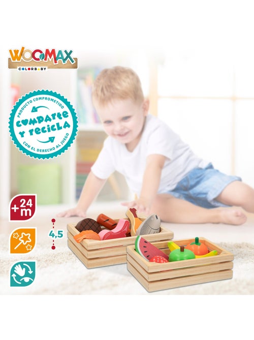 Boîtes alimentaires en bois WOOMAX - Kiabi Boîtes alimentaires en bois WOOMAX - Kiabi