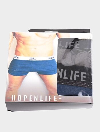 Boites de boxer , lot de 2 couleurs