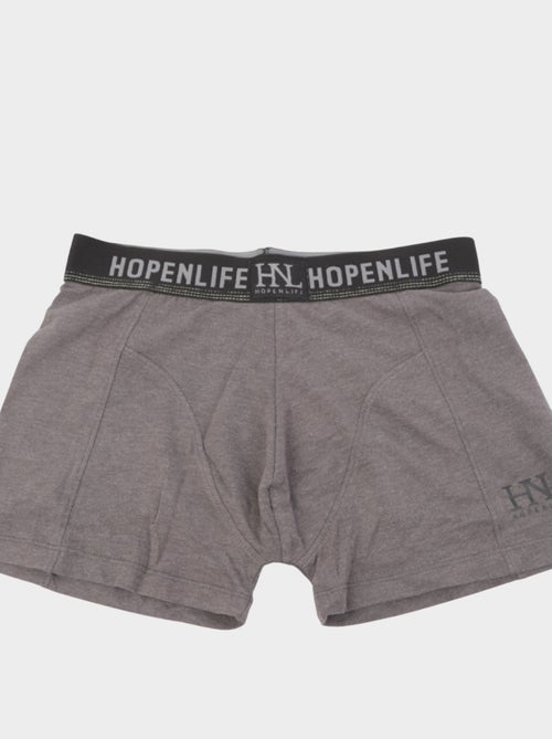 Boites de boxer , lot de 2 couleurs - Kiabi