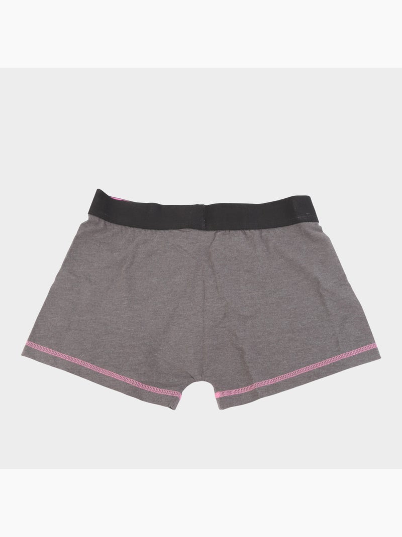 Boites de boxer , lot de 2 couleurs Bleu Gris - Kiabi