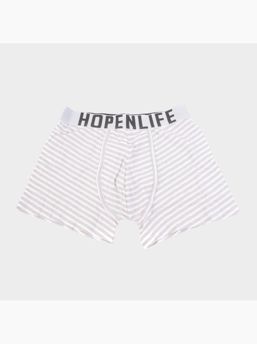 Boites de boxer , lot de 2 couleurs - Kiabi