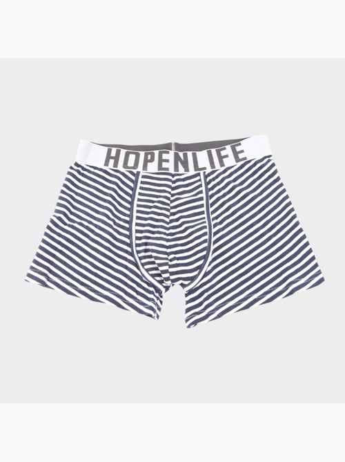 Boites de boxer , lot de 2 couleurs - Kiabi
