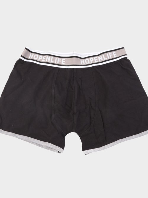 Boites de boxer , lot de 2 couleurs - Kiabi
