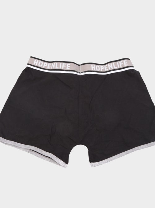 Boites de boxer , lot de 2 couleurs - Kiabi