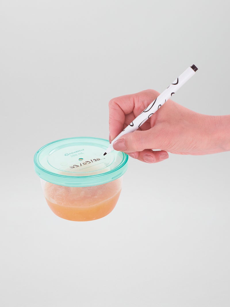 Boîtes de conservations 'Badabulle' multicolore - Kiabi