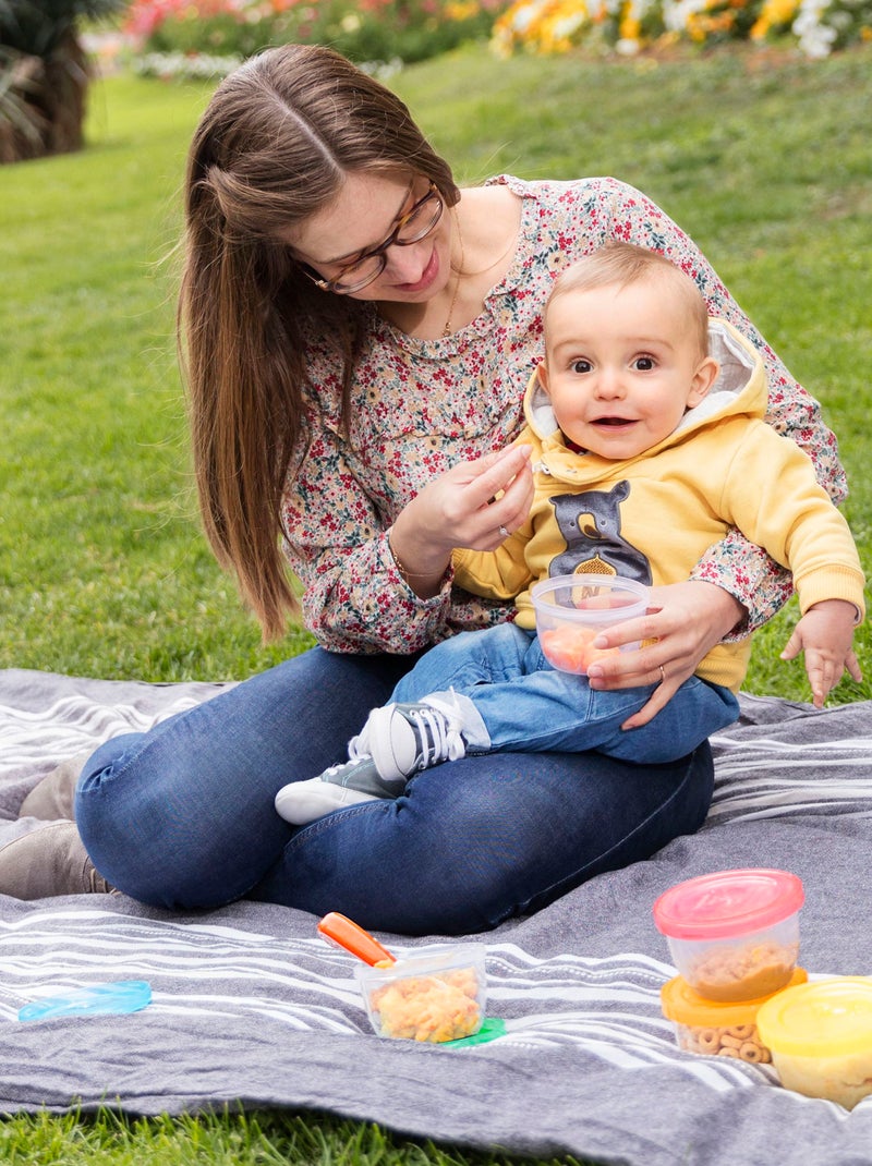 Boîtes de conservations 'Badabulle' multicolore - Kiabi