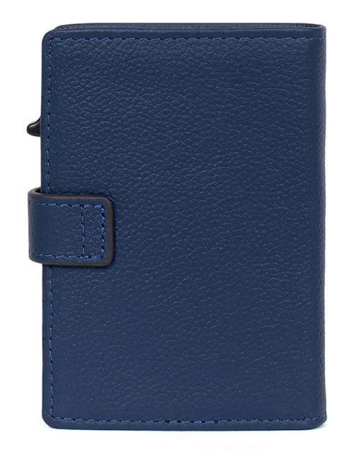 Boîtier portecartes  2 volets  Stop RFID  Cuir CONFORT - Kiabi