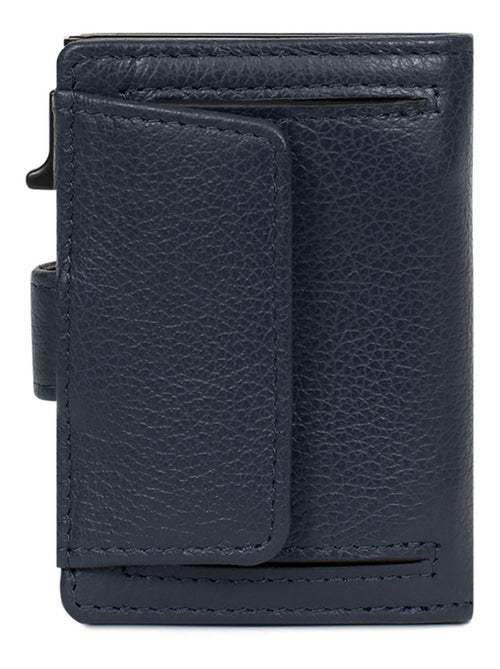 Boîtier portecartes  2 volets  Stop RFID  Cuir CONFORT - Kiabi