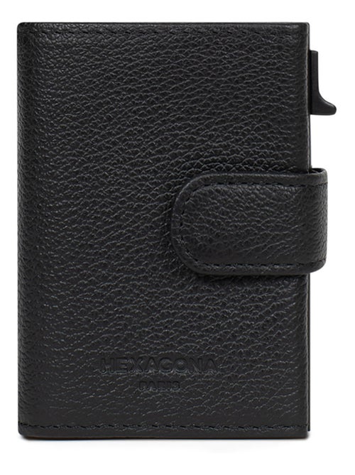 Boîtier portecartes  2 volets  Stop RFID  Cuir CONFORT - Kiabi