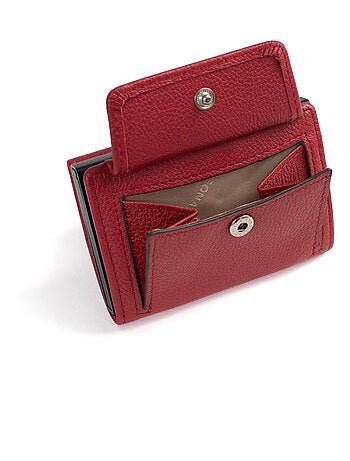 Boîtier portecartes 2 volets Stop RFID Cuir CONFORT