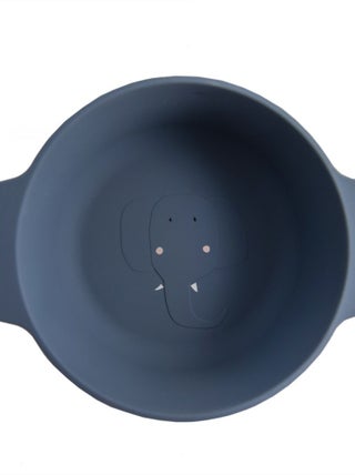 Bol à manger enfant Mrs Elephant en silicone