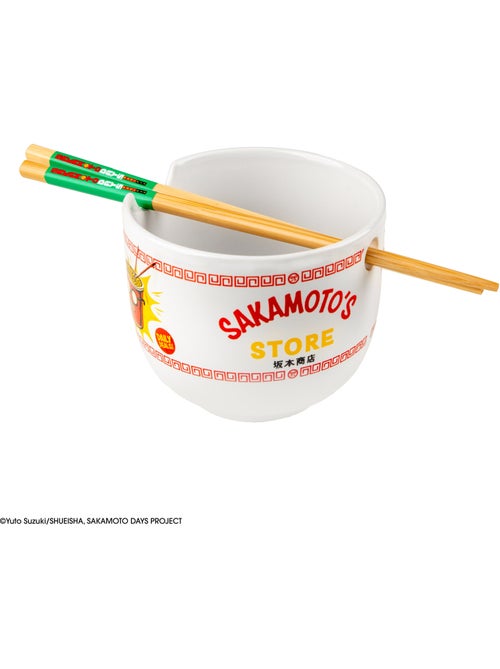 Bol à ramen et ses baguettes chez sakamoto - sakamoto days - Kiabi