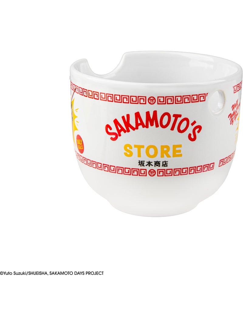 Bol à ramen et ses baguettes chez sakamoto - sakamoto days Blanc - Kiabi