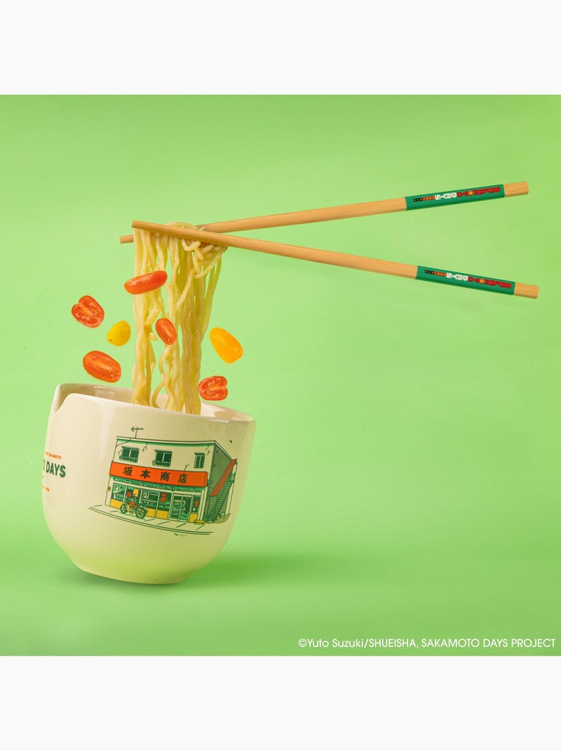 Bol à ramen et ses baguettes le légendaire tueur à gages - sakamoto days Beige - Kiabi