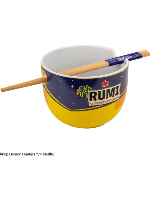 Bol à ramen et ses baguettes rumi superstar flavor - kpop demon hunters - Kiabi