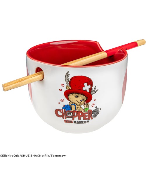 Bol à ramen et ses baguettes tony tony chopper - one piece - Kiabi