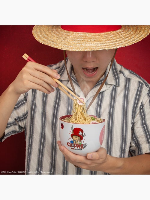 Bol à ramen et ses baguettes tony tony chopper - one piece - Kiabi