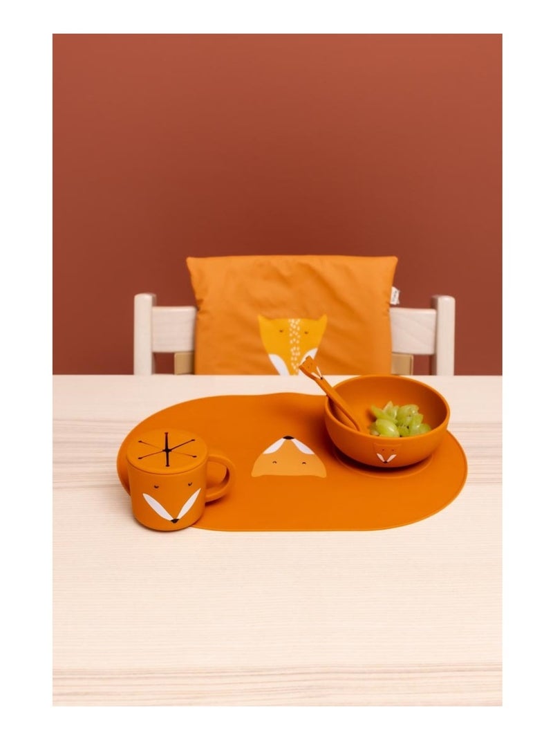 Bol en silicone avec ventouse Orange - Kiabi