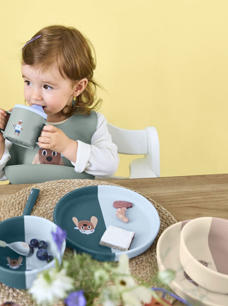Bol en silicone Bleu - Kiabi