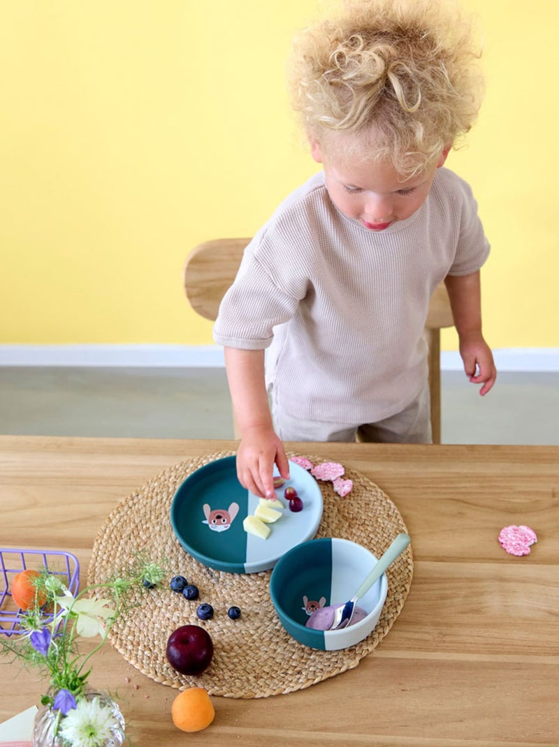 Bol en silicone Bleu - Kiabi