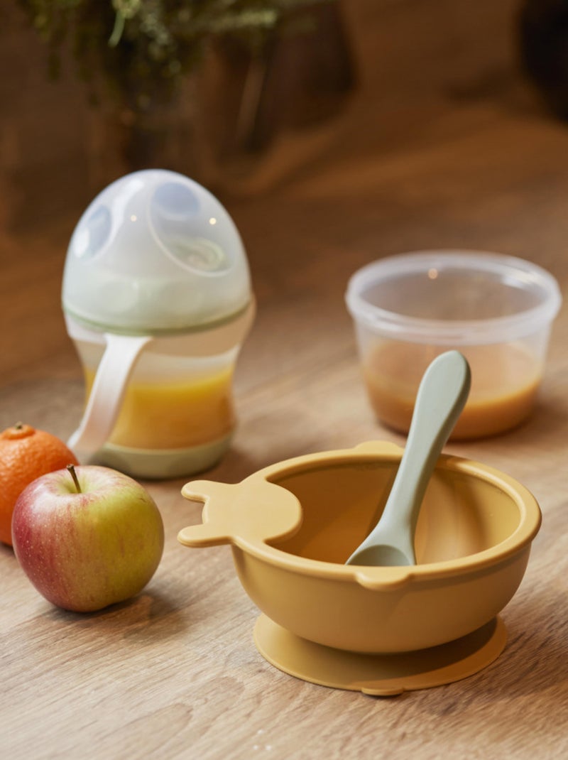 BOL EN SILICONE Jaune - Kiabi