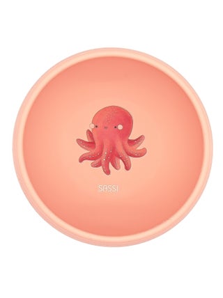 Bol en silicone Slurpy la pieuvre