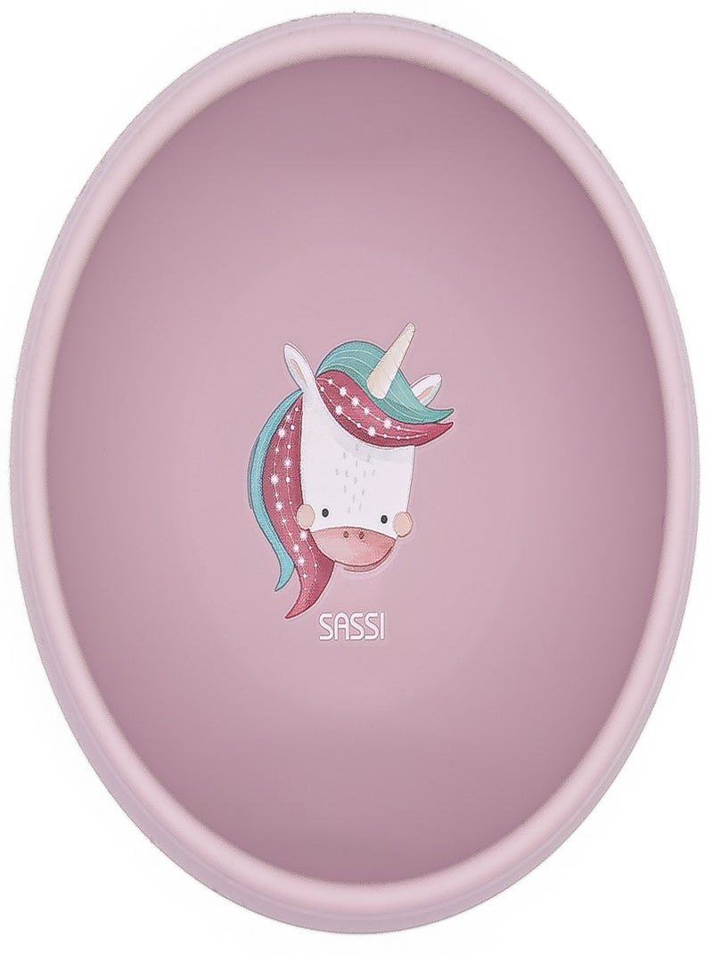 Bol en silicone Sparkly la licorne Violet - Kiabi