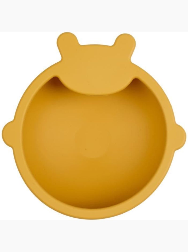 Bol ventouse - thermobaby - silicone - jaune miel, antidérapant et incassable Jaune - Kiabi