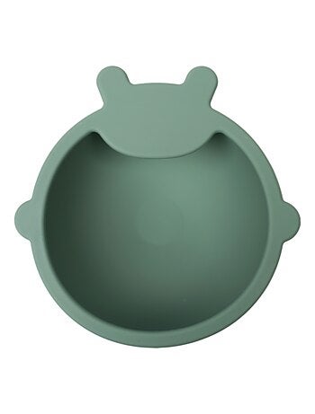 Bol ventouse - thermobaby - silicone - jaune miel, antidérapant et incassable