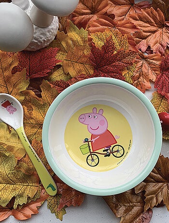 Bol ventouse avec cuillère Peppa Pig