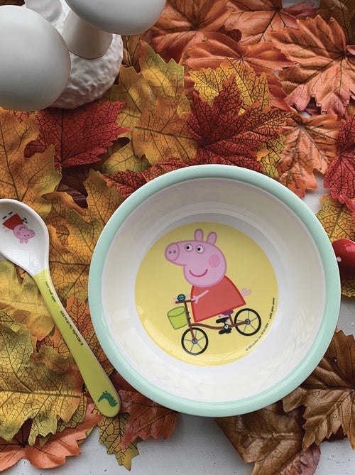 Bol ventouse avec cuillère Peppa Pig - Kiabi