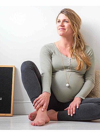 Bola | Bola de grossesse Collier Coeur pailleté