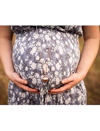 Bola | Bola de grossesse Collier Coeur pailleté