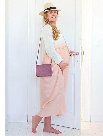 Bola | Bola de grossesse Collier perle et feuille