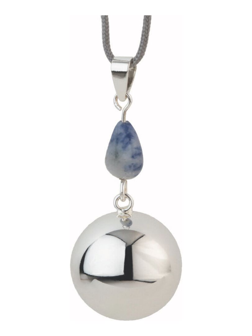 Bola de grossesse Collier bijoux avec pierre Argenté - Kiabi