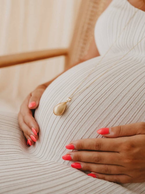 Bola de grossesse Collier, Goutte effet brossé Bola - Kiabi