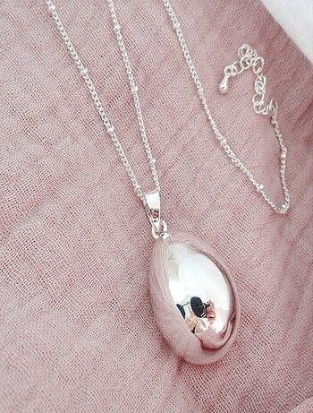 Bola de grossesse Goutte Or Rose Chaine Satellite