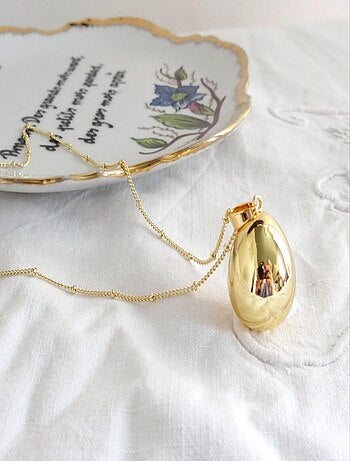 Bola de grossesse Goutte Or Rose Chaine Satellite