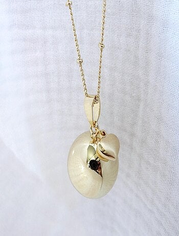 Bola grossesse cœur or