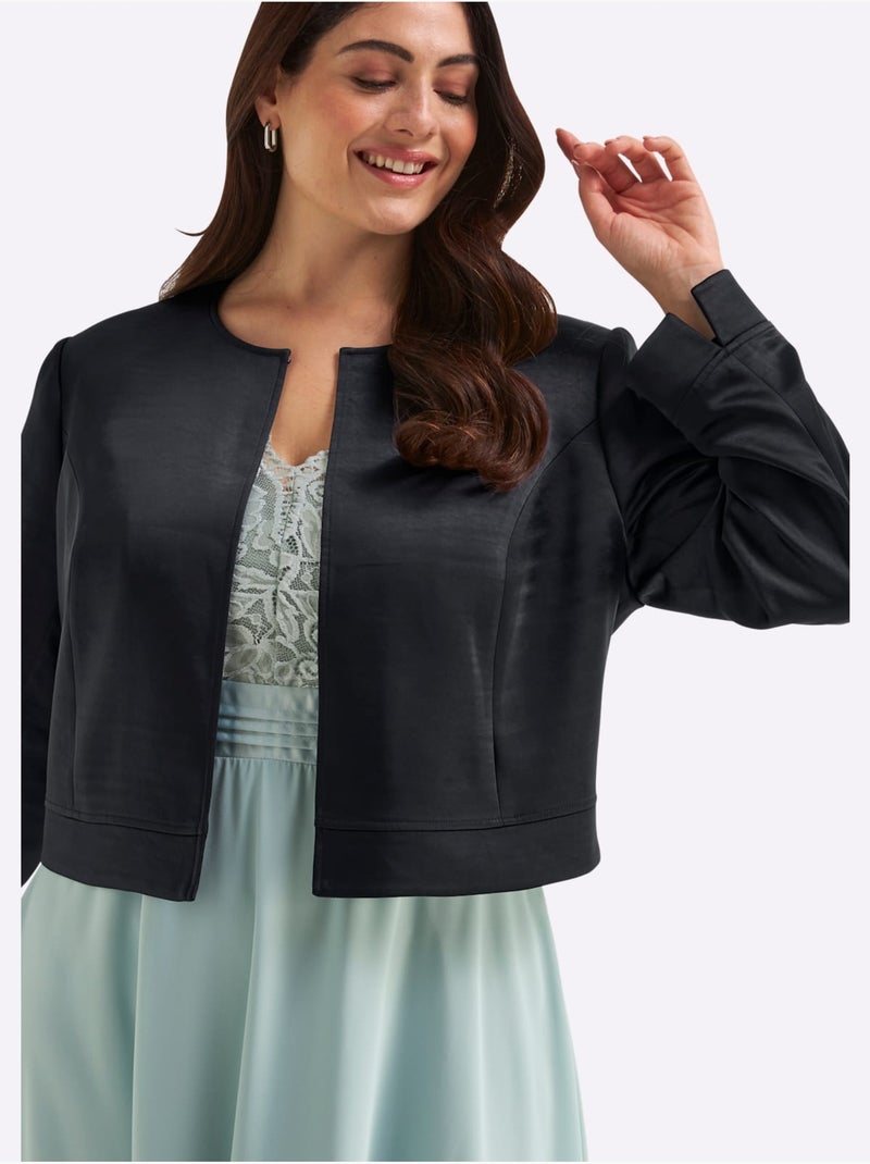 Boléro - Taille Standard - Sheego Bleu foncé - Kiabi